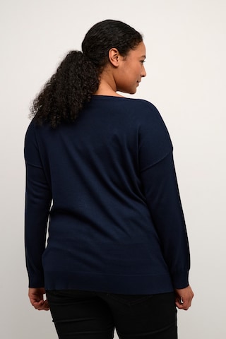 KAFFE CURVE Sweater 'Malanu' in Blue