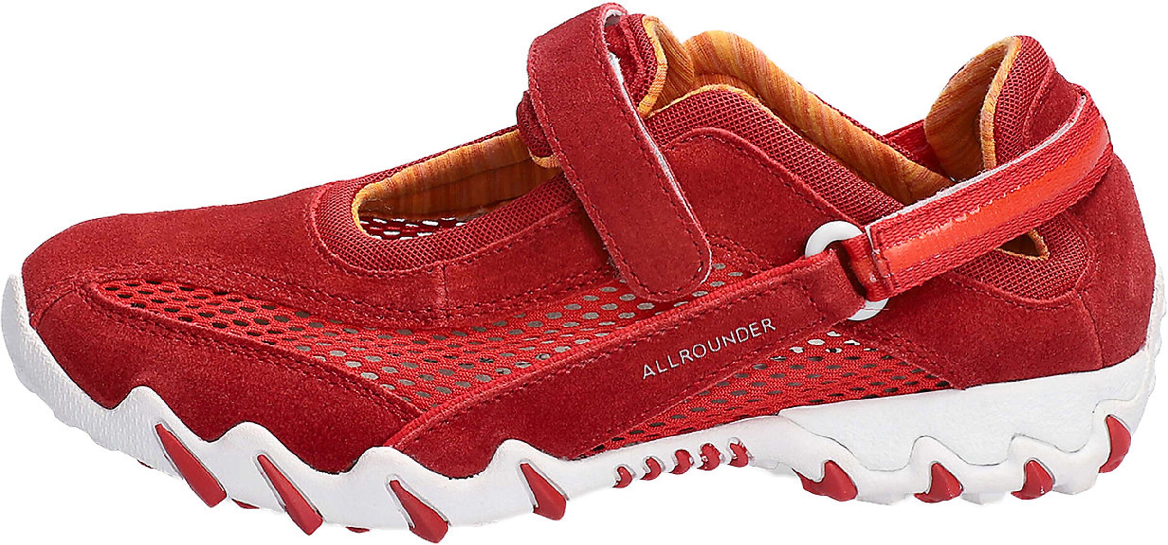 ALLROUNDER BY MEPHISTO Ballet Flats with Strap 'Niro' in Red