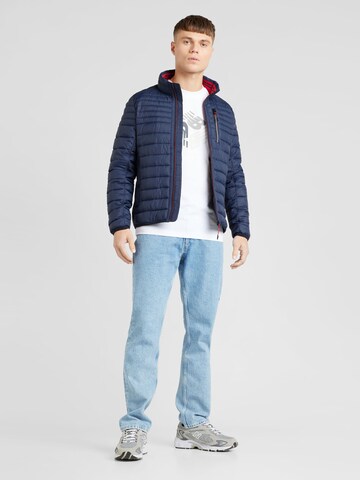new balance T-Shirt 'Essentials Explorer' in Weiß