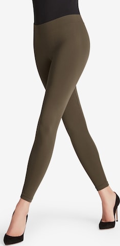FALKE Leggings 'Seamless' in Green: front