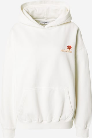 Sweat-shirt 'MARAMIE' Pegador en blanc : devant