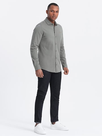 Ombre Regular fit Zakelijk overhemd in Groen