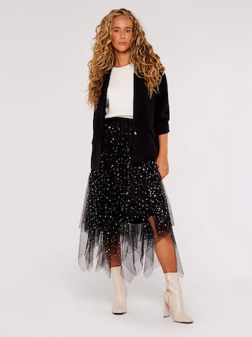 Jupe 'Tulle Hanky' Apricot en noir