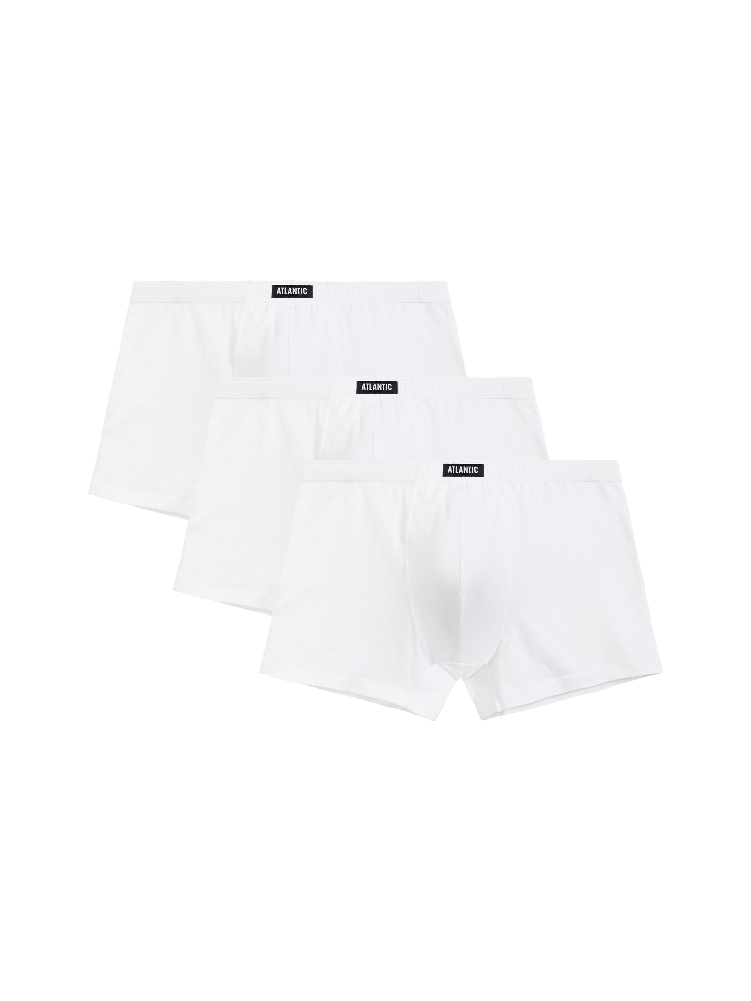 Atlantic Boxer shorts 'ATLANTIC' in White: front