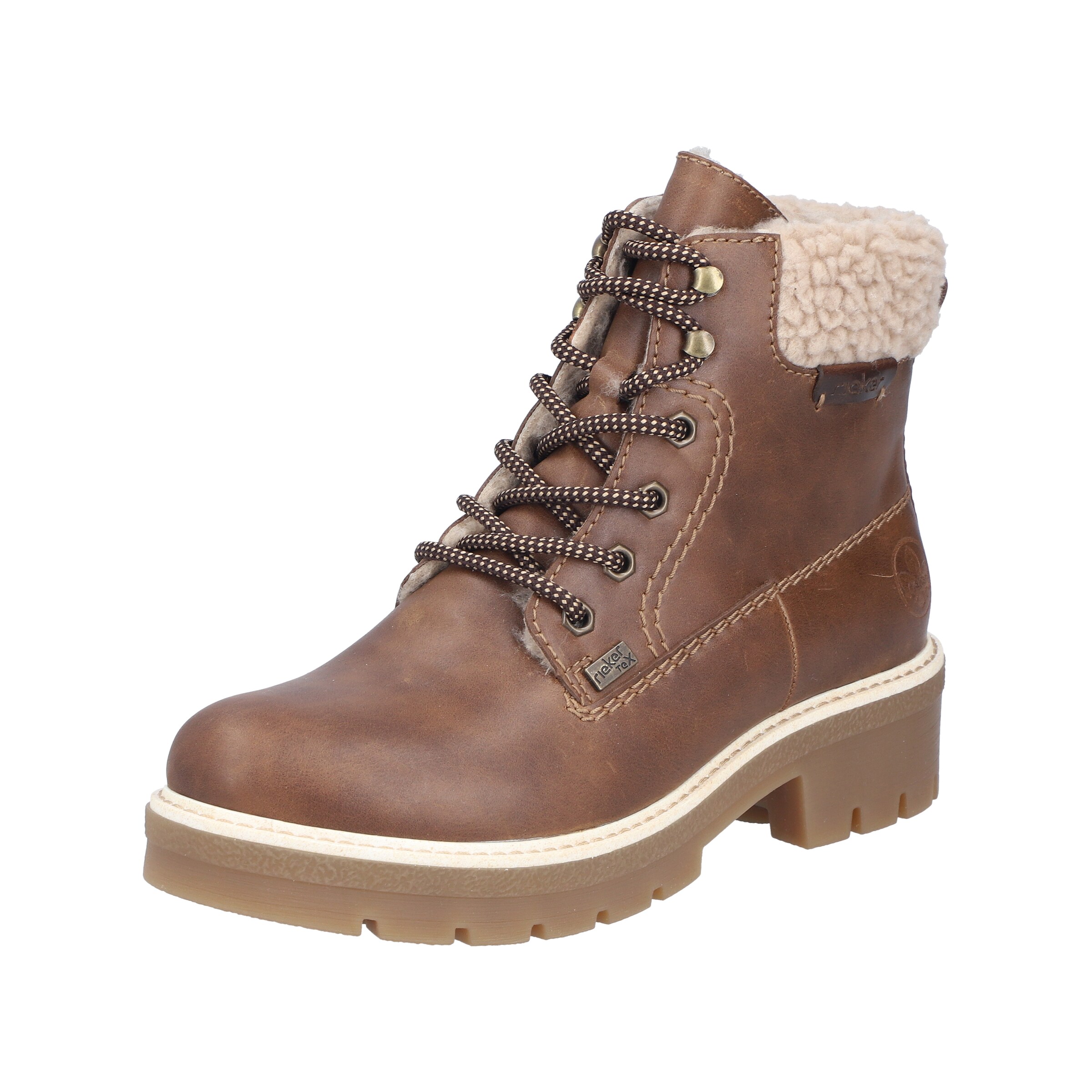 Rieker Bottes à lacets 'Y8118' en marron, Vue avec produit