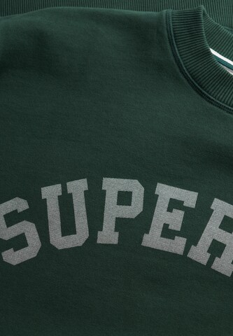 Sweat-shirt Superdry en vert