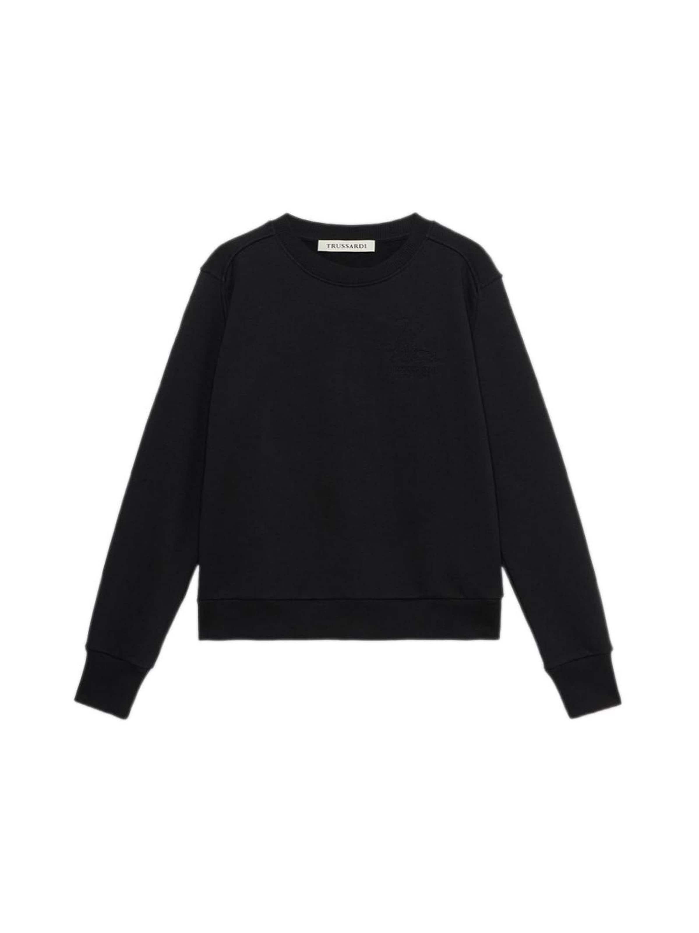Trussardi Sweater in Black: front