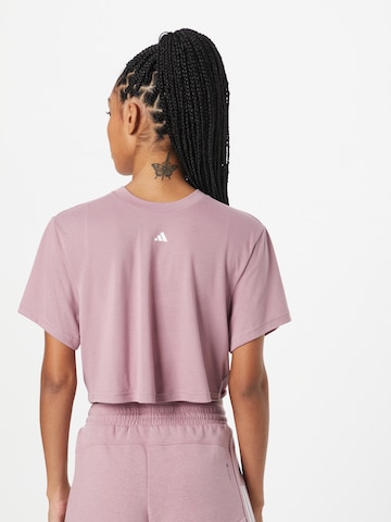 ADIDAS PERFORMANCE Funktionsshirt 'Studio' in Lila