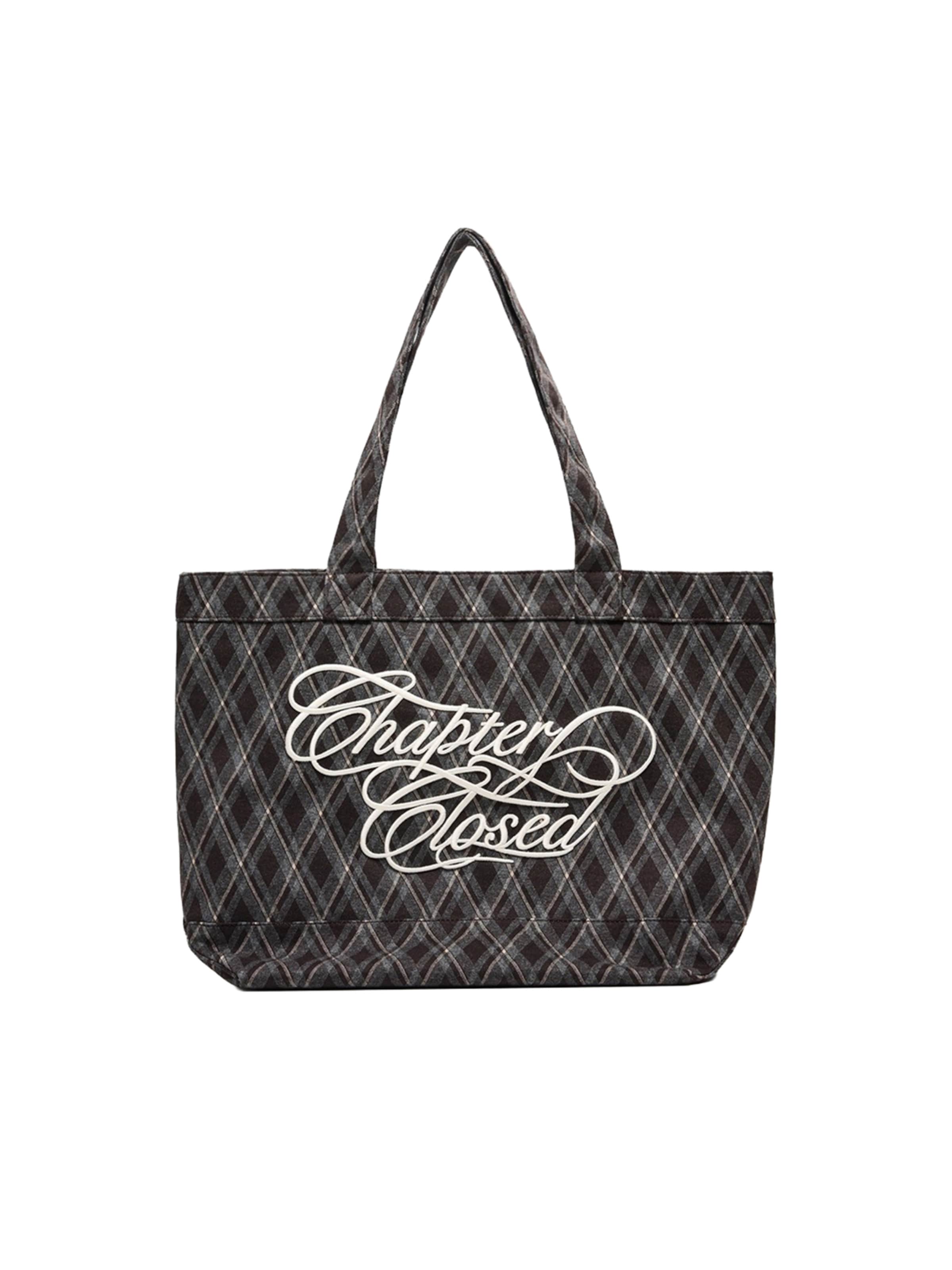 Bershka Cabas en One Size en crème / chocolat / pierre, Vue avec produit