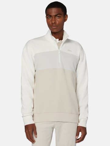 Boggi Milano Sweatshirt in Beige: Vorderseite