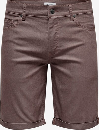 Only & Sons Pants 'PLY' in Mauve, Item view