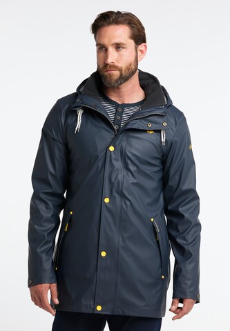 Schmuddelwedda Weatherproof jacket in Blue: front