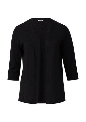 s.Oliver Knit cardigan in Black: front