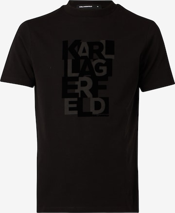 Karl LagerfeldMajica - crna boja: prednji dio