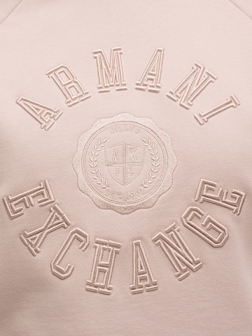 Felpa di ARMANI EXCHANGE in rosa