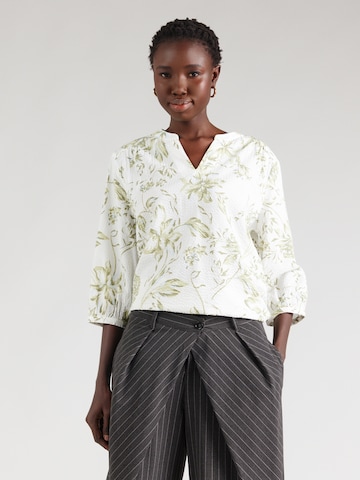 s.Oliver Blus i vit: framsida