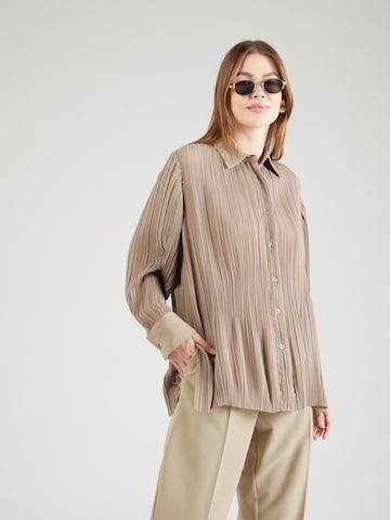 SECOND FEMALE Blouse 'Tracy' in Brown: front