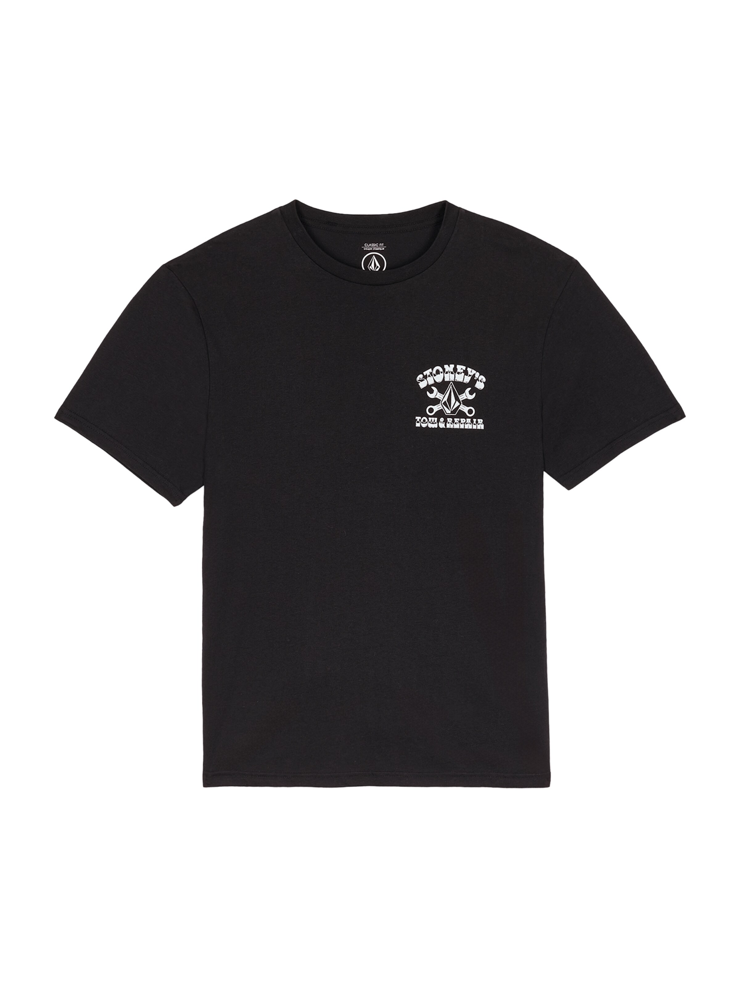 Volcom T-Shirt 'Stoneys BSC' in Schwarz: Vorderseite