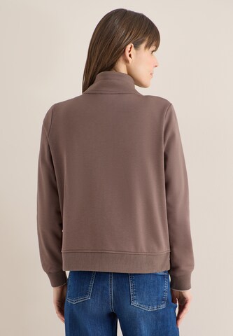 CECIL Zip-Up Hoodie in Brown
