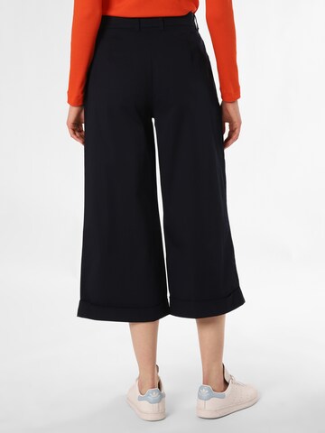 Marie Lund Flared Pleat-Front Pants ' ' in Blue