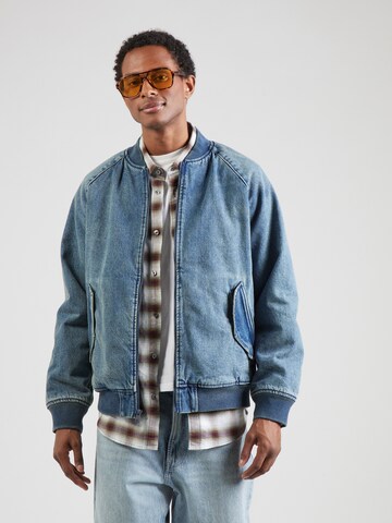 LEVI'S ® Φθινοπωρινό και ανοιξιάτικο μπουφάν 'FILBERT FLIGHT' σε μπλε: μπροστά