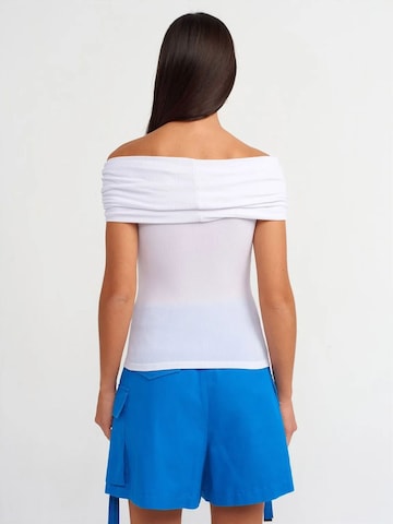 Camicia da donna 'Blusen' di Dilvin in bianco