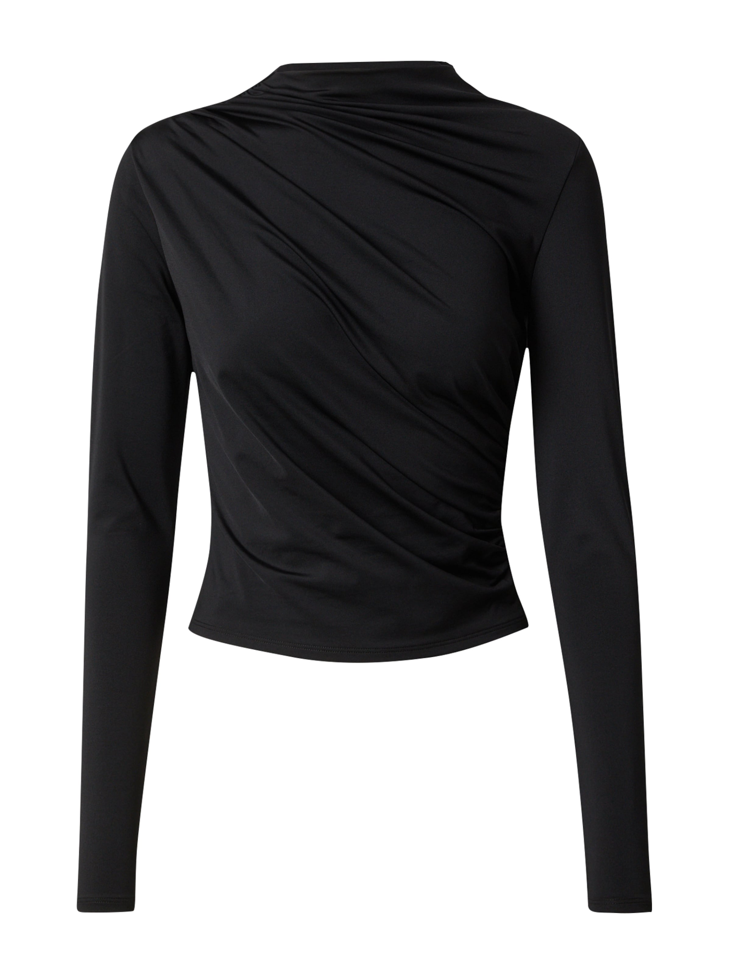 EDITED Tričko &#x27;Omara&#x27; – černá: přední strana