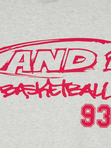 AND1 Sweatshirt i grå