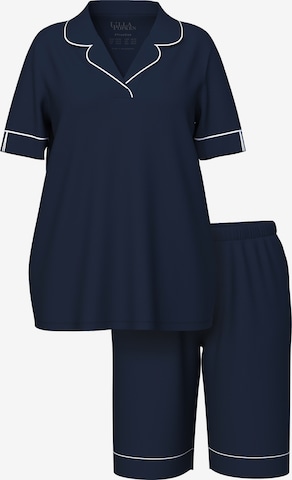 Ulla Popken Pyjamashortsit värissä sininen: etupuoli