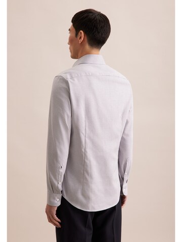 SEIDENSTICKER Slim fit Business shirt in Grey
