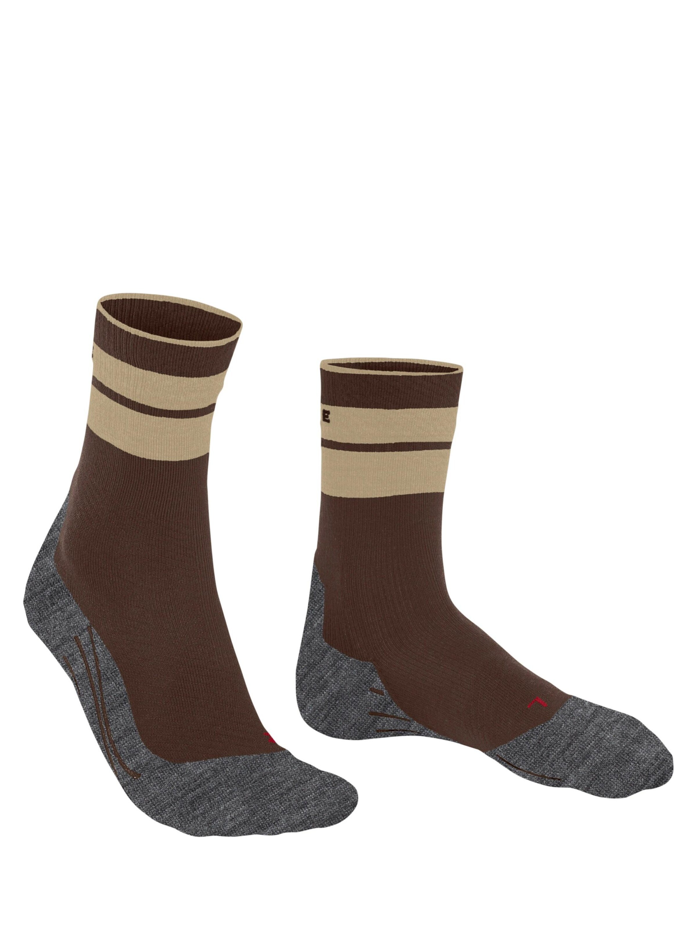 FALKE Athletic Socks 'TK Compression Stabilizing' in Brown