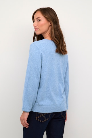 Pull-over 'Dela' Cream en bleu