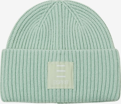 ESPRIT Bonnet en menthe / vert pastel / blanc, Vue avec produit