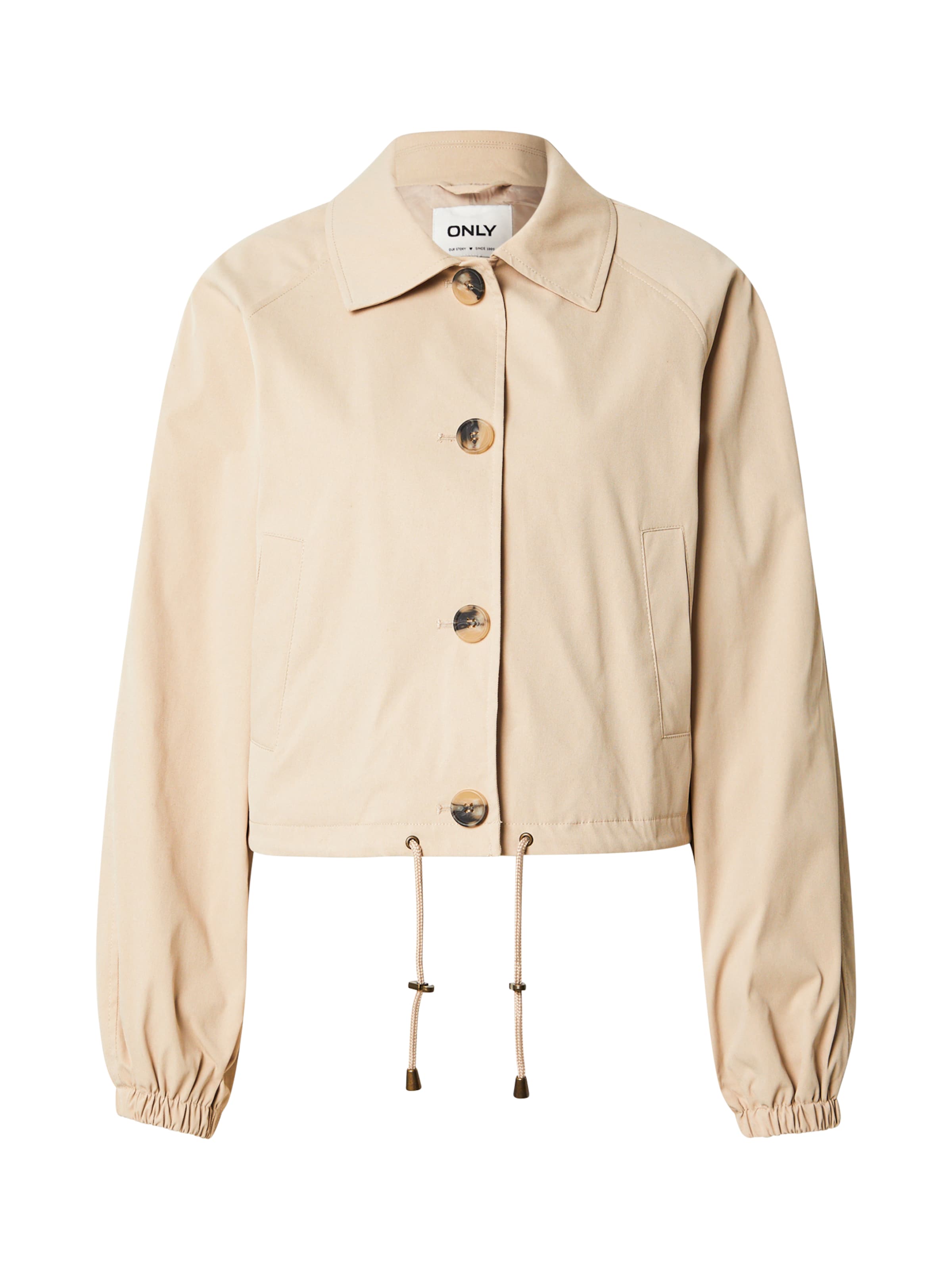 ONLY Преходно яке 'ONLEja' в бежово: отпред