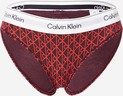 Moteriškos kelnaitės iš Calvin Klein Underwear, spalva – tamsiai violetinė / raudona / juoda / balta, Prekių apžvalga