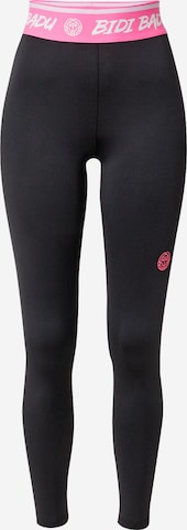 BIDI BADU Skinny Workout Pants 'Tallis' in Black: front