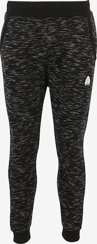 Just Rhyse Tapered Housut 'Rainrock' värissä musta: etupuoli