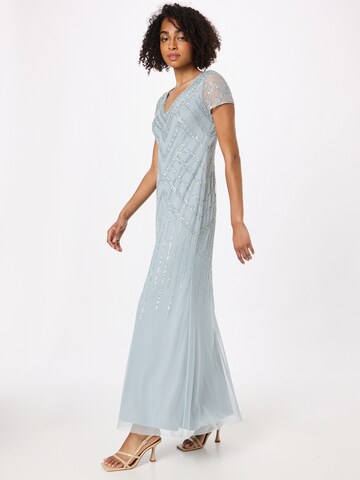 Robe de soirée Papell Studio en bleu