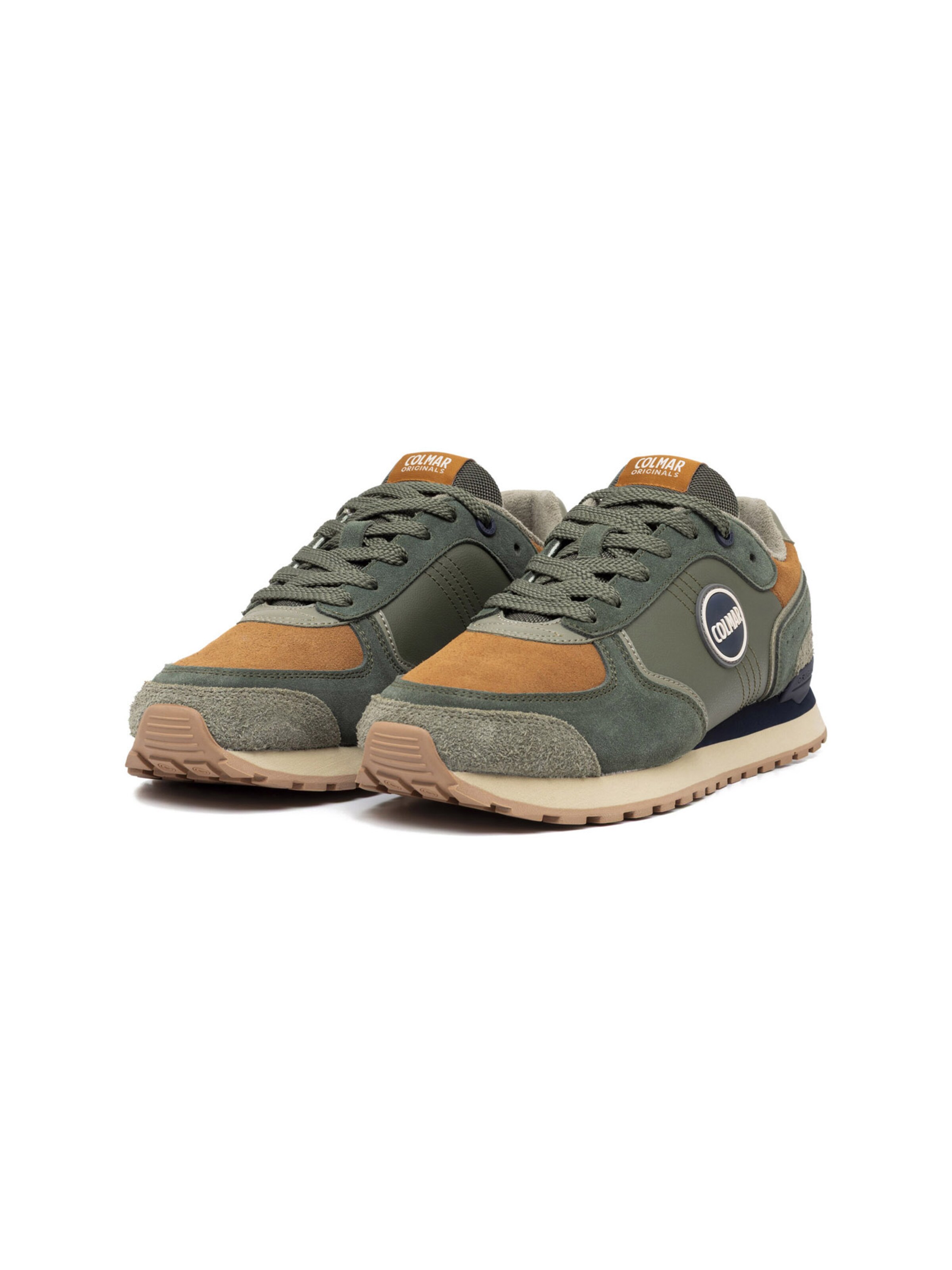 Sneaker bassa 'Travis Block' di Colmar in verde: frontale