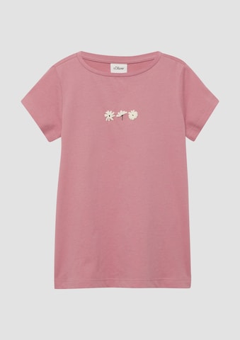 T-Shirt s.Oliver en rose