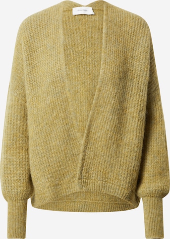 AMERICAN VINTAGE Knit Cardigan 'East' in Beige: front