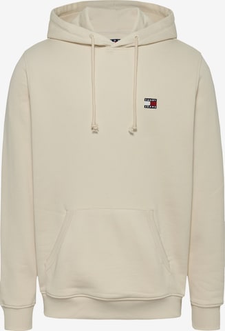 Felpa di Tommy Jeans in beige: frontale