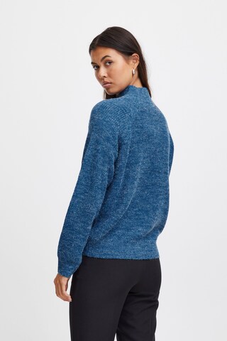 ICHI Sweater 'Novo' in Blue