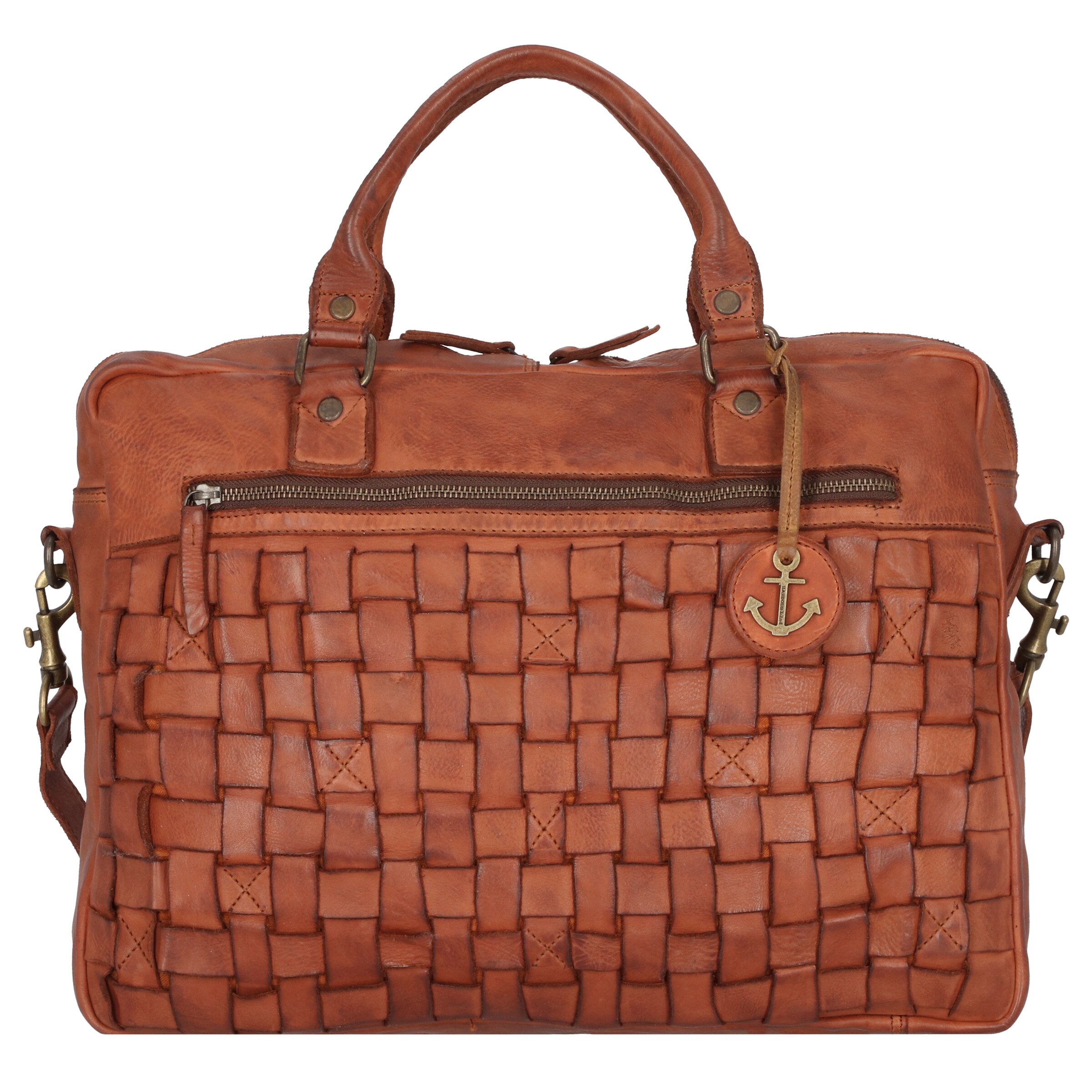 Harbour 2nd Document bag in Brown: front