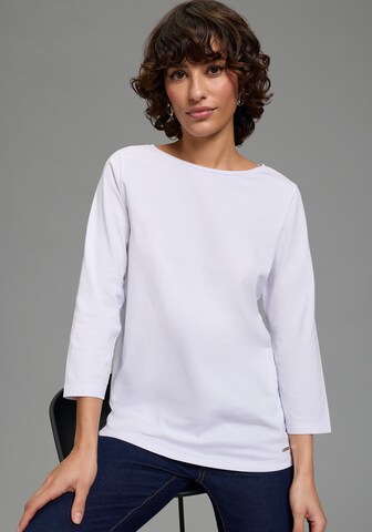 LAURA SCOTT Shirt in Weiß: Vorderseite