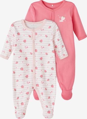 Tutina / body per bambino di NAME IT in rosa: frontale