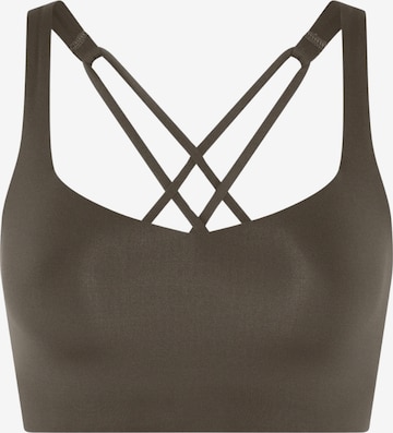 Haut ' Float ' Girlfriend Collective en marron : devant