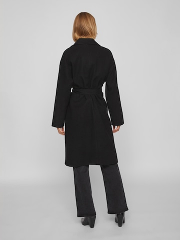VILA Ανοιξιάτικο και φθινοπωρινό παλτό 'Poko' σε μαύρο