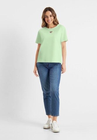 Frieda & Freddies NY Shirt in Green