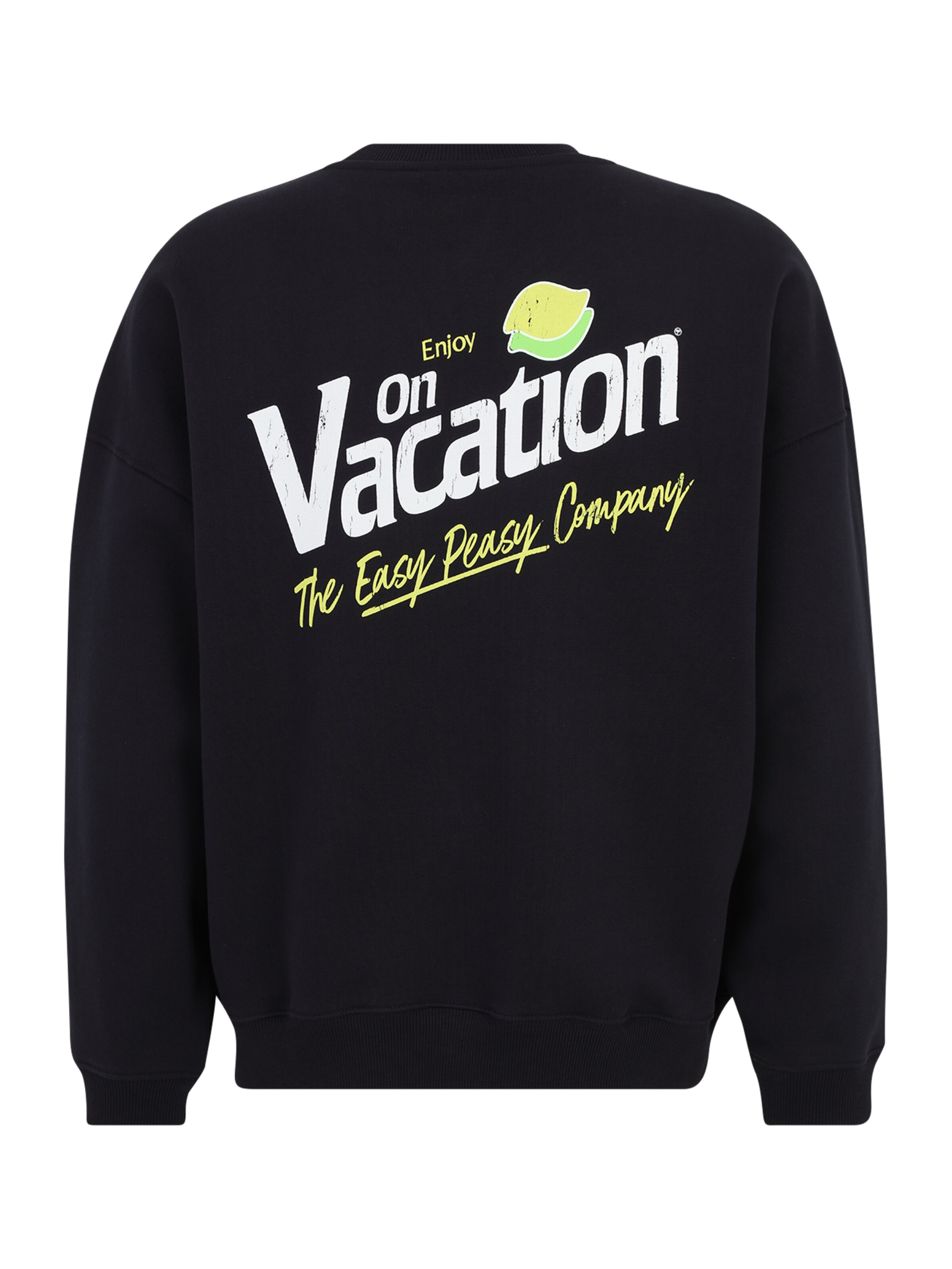 On Vacation Sweatshirt 'Lemonade' in Blau